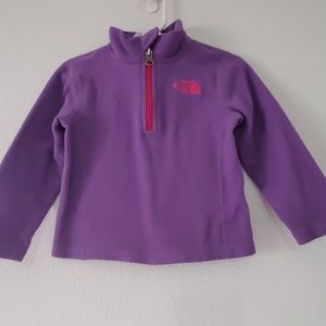 3T The North Face Half Zip Fleece Pullover